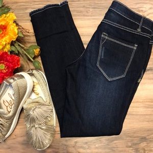 2.1 Denim Distressed Skinny Jeans 28